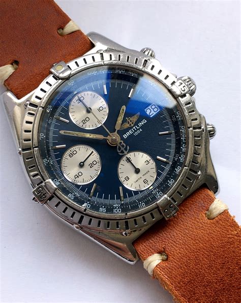 breitling blue chronomat|Breitling Chronomat vintage.